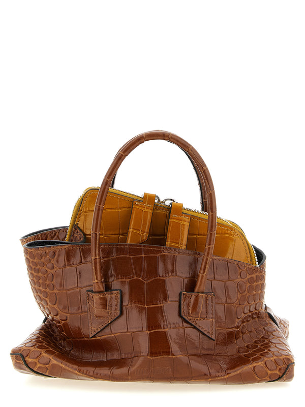 La Passeggiata Mini Hand Bags Brown