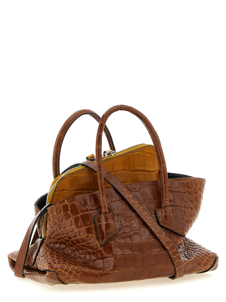 The Attico La Passeggiata Mini Hand Bags - Brown | 380a1869289d375fecdef9c601ca3108e8a1df29