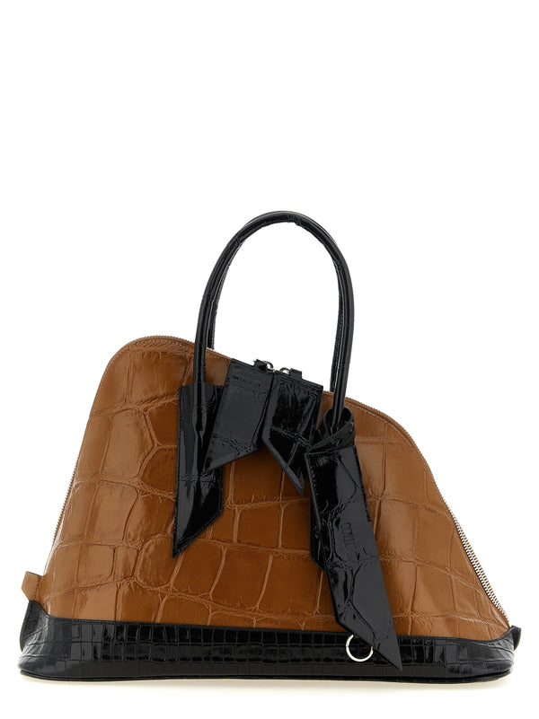 La Sant Ambroeus Hand Bags Brown