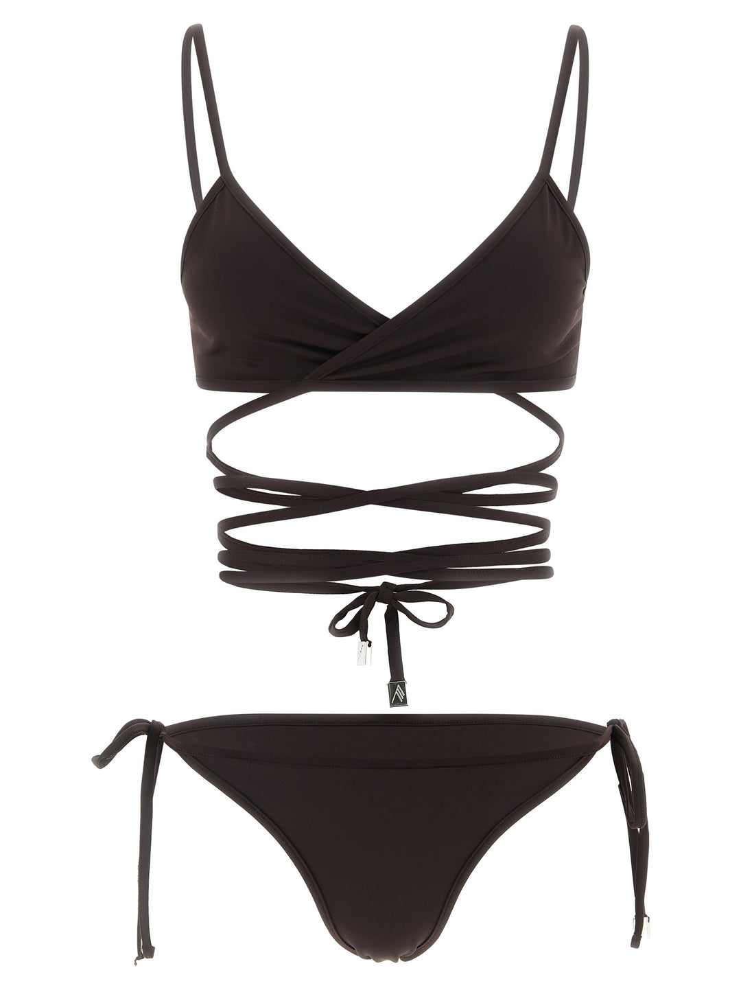 The Attico Il Primo Bagno Beachwear - Brown | 55a2e200ea9276ea09fa3eda68680b8f997dabf9