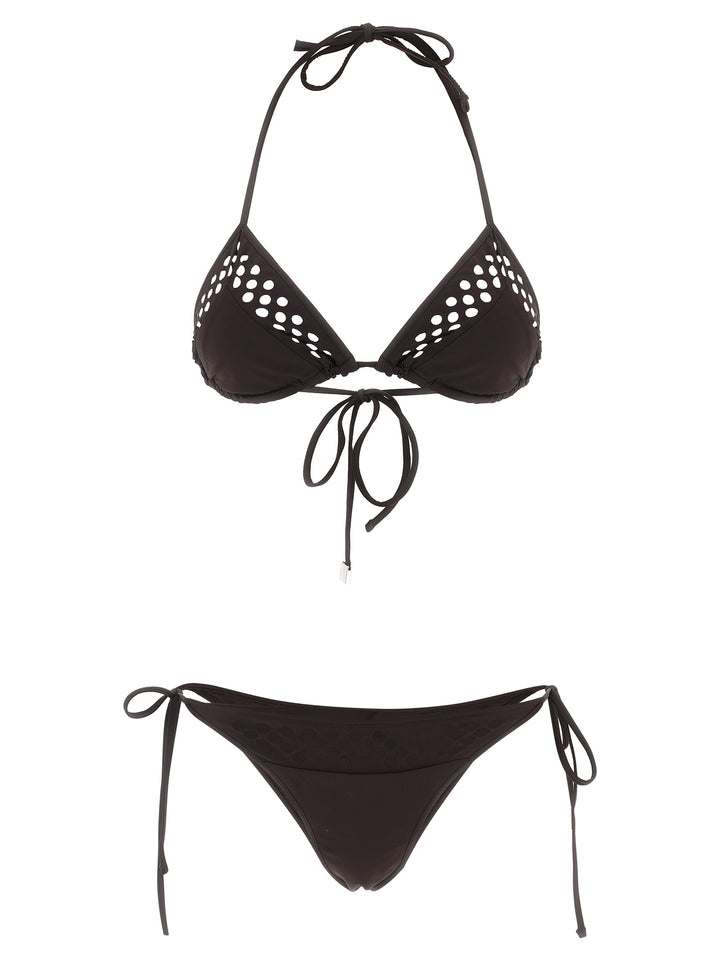 The Attico Il Primo Bagno Beachwear - Brown | d8bbd5309a901576be3ce57c8e6c3bb9b94477fd
