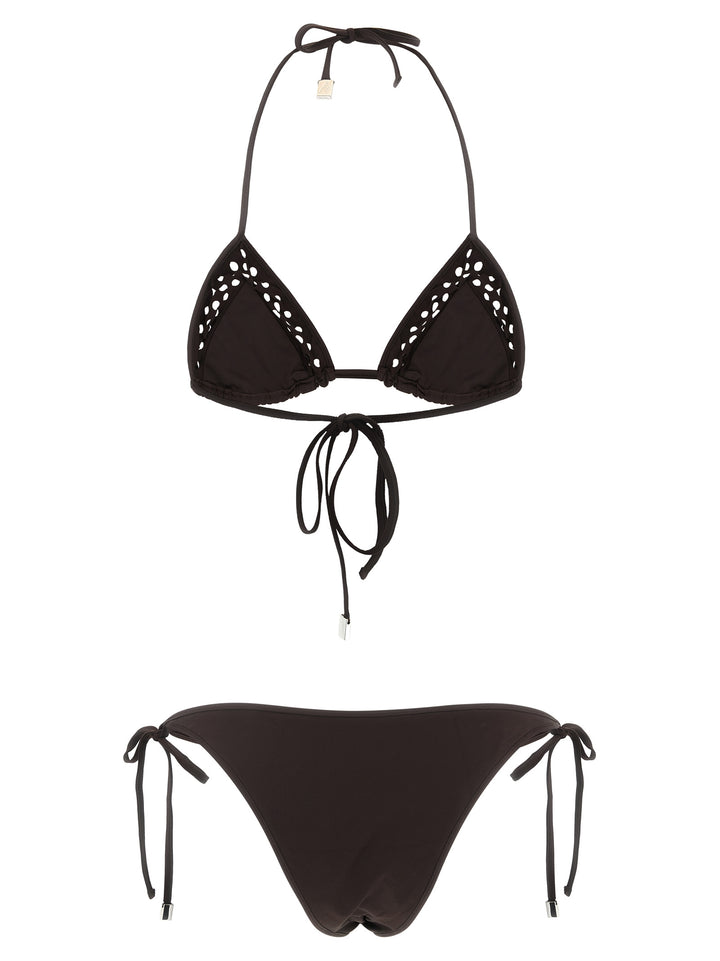 The Attico Il Primo Bagno Beachwear - Brown | 070d153d80126790f1c73d106e692b39254ad40f