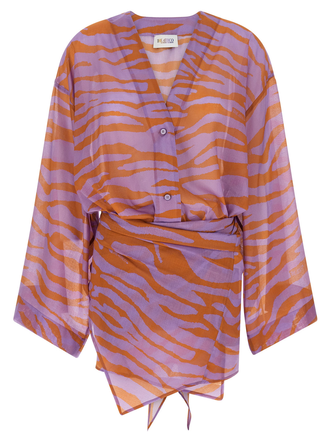 The Attico Il Primo Bagno Dresses - Purple | 182de526228686a23e55859a813bde83b07d290e