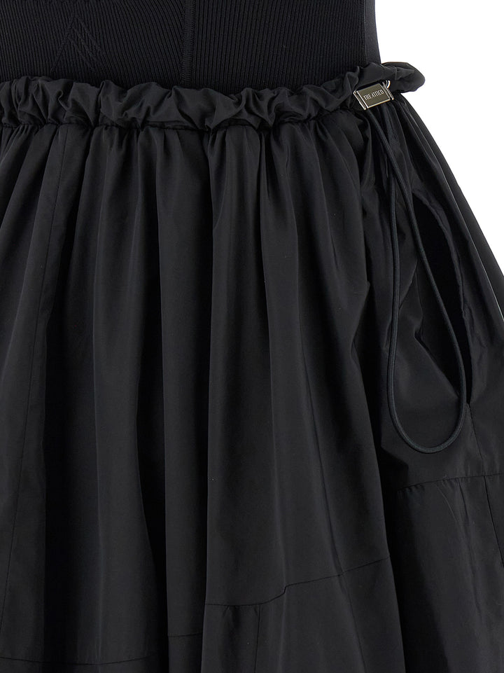 The Attico Taffeta Dress Dresses - Black | 2bab1f0e8f43d0a79355dfcd122c377b730abf82
