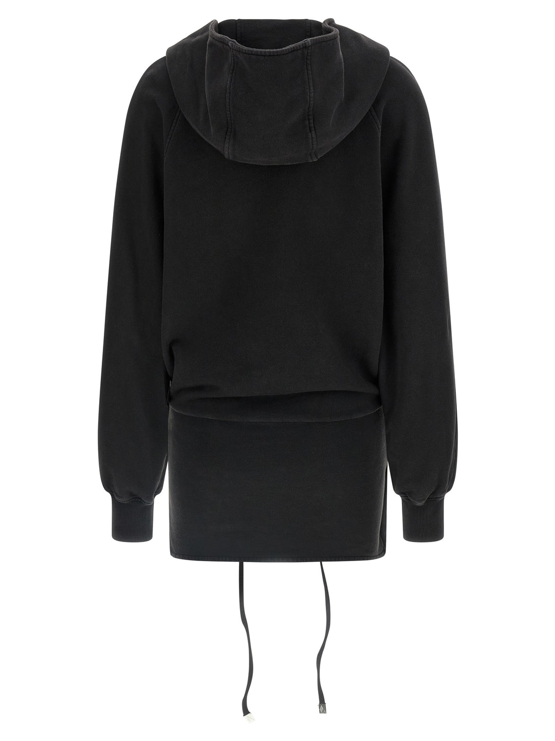 The Attico Hooded Dress Dresses - Black | 8fe4d0c01eb59300a4c37348920745f11271337f