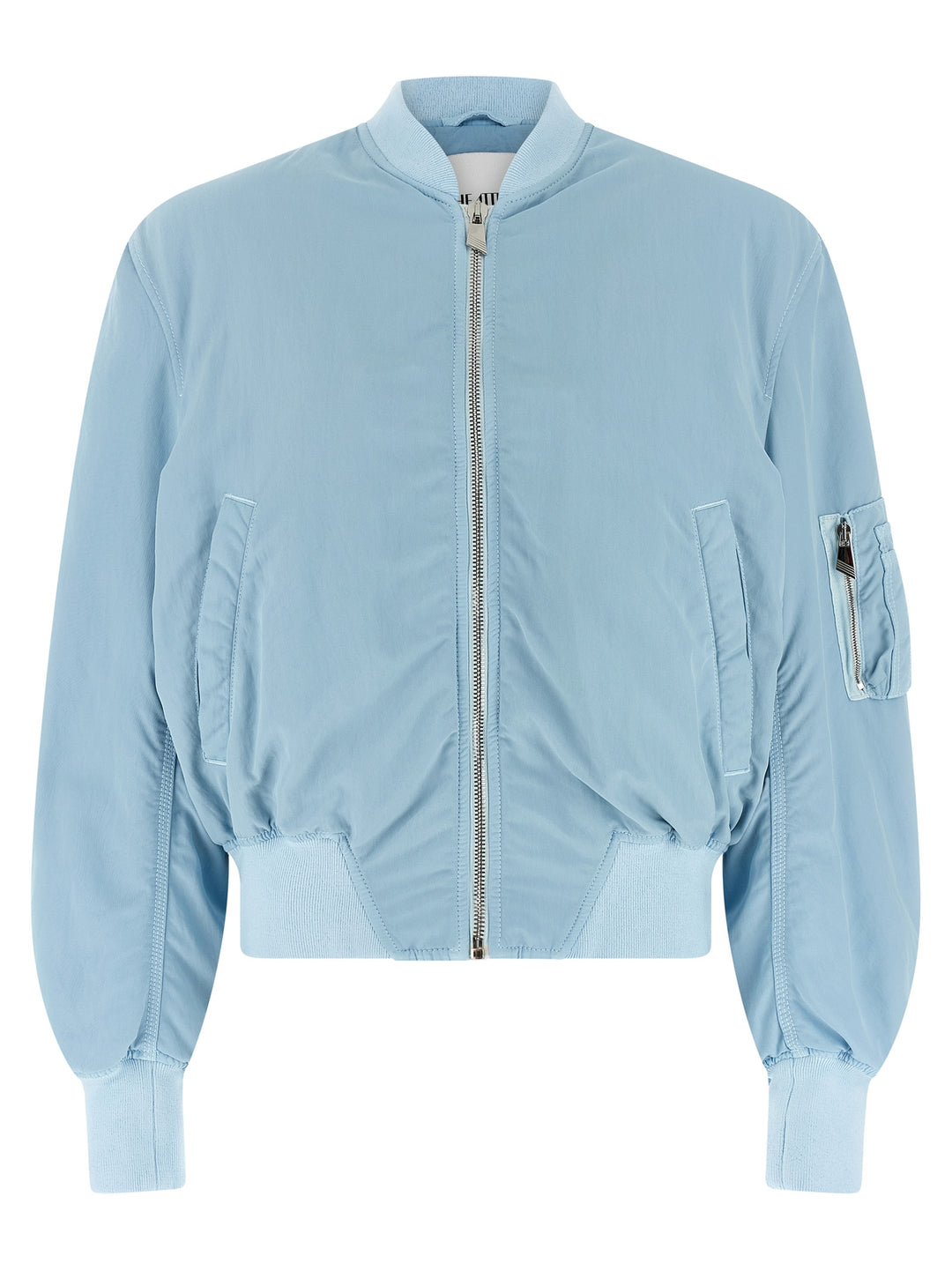 The Attico Anja Puffer Jackets - Light Blue | 8bfbbfb783c573a399053e0d06c93820adc46893