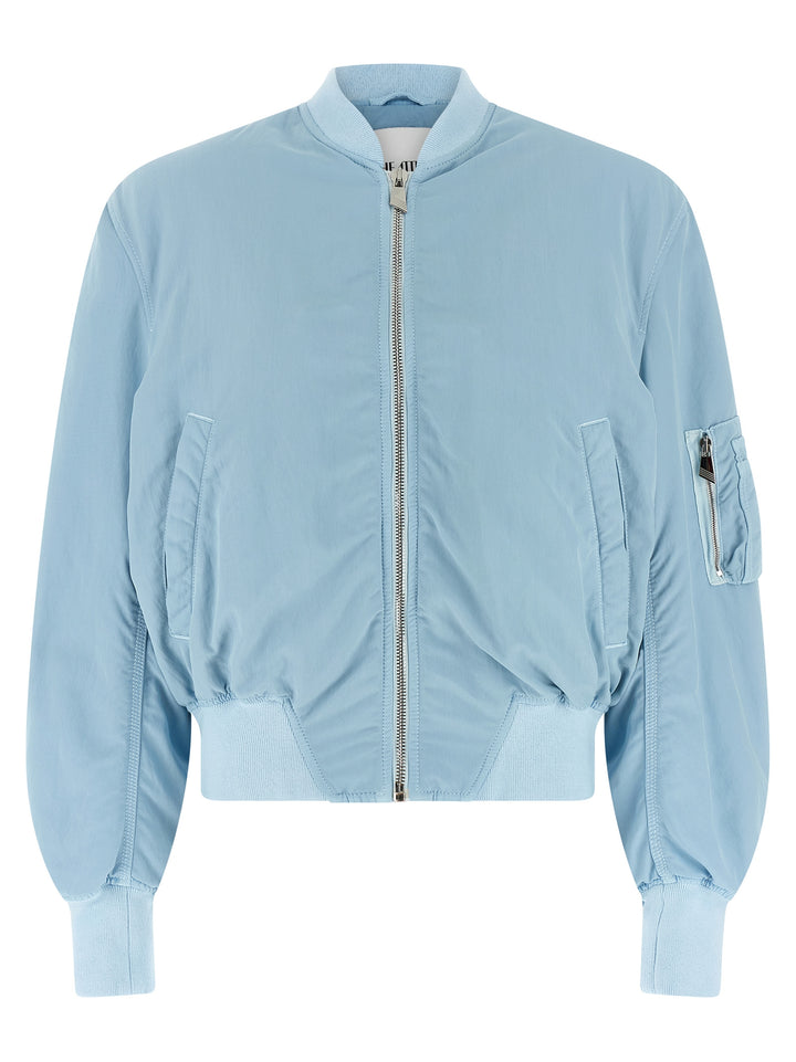 The Attico Anja Puffer Jackets - Light Blue | 8bfbbfb783c573a399053e0d06c93820adc46893