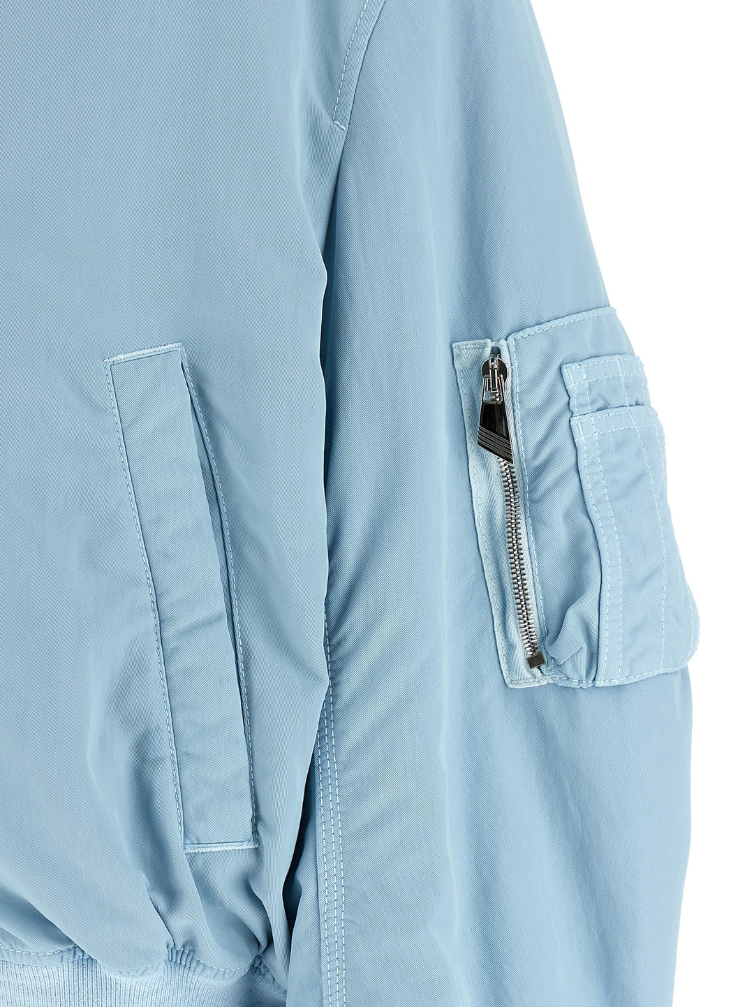 The Attico Anja Puffer Jackets - Light Blue | 3a8ac04796fb21c20161668ee6d7ac31bda87abb