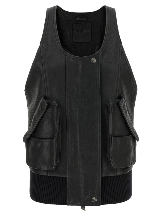 Blouson Vest Gilet Black