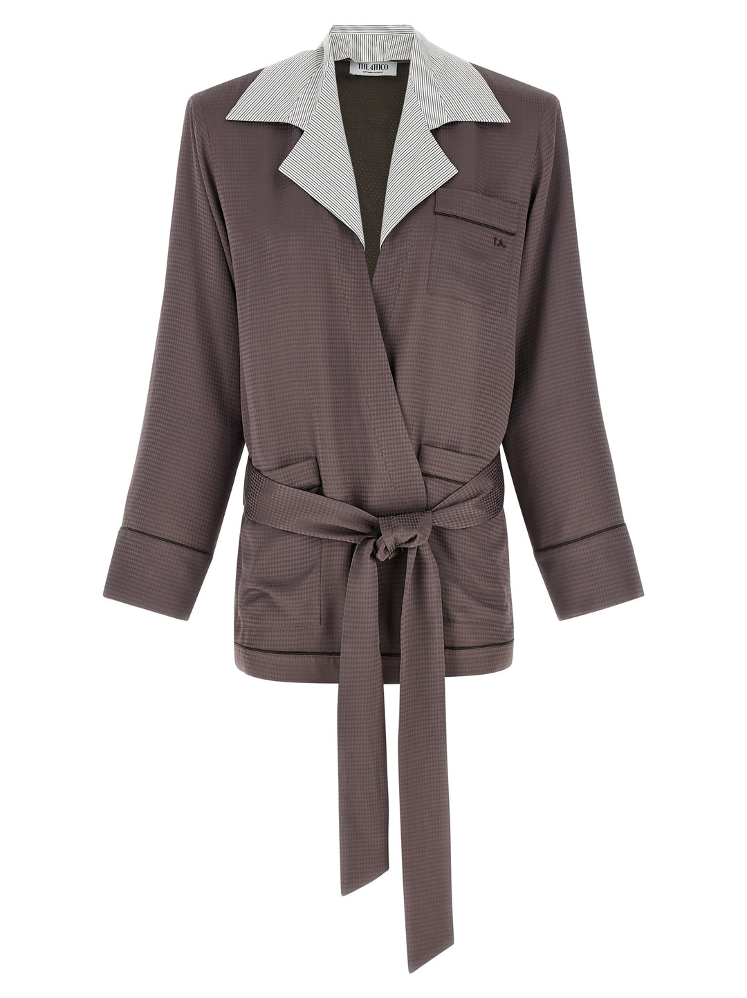 The Attico Dressing Gown Blazer BlazerS - Purple | 90be7f2b962ad79ed96b9048637b17e5f5525814