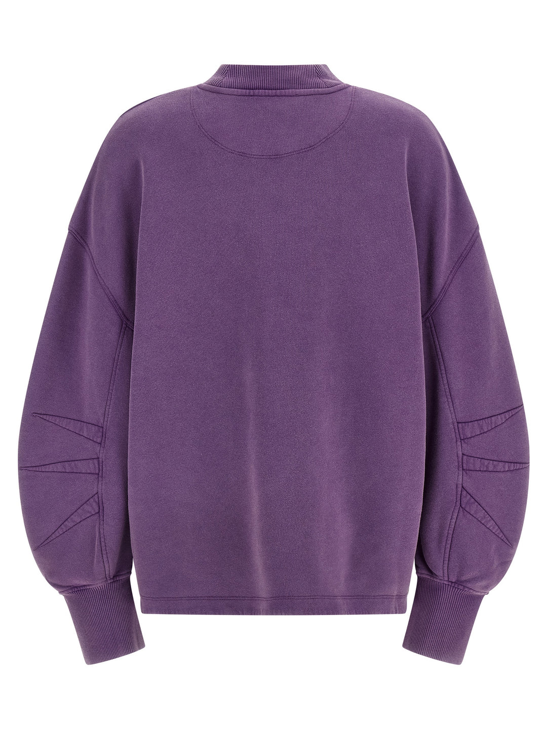 The Attico Shaped Slit Sweatshirt - Purple | 12011eea871fb30885c4981f7c8c88a8323891f5