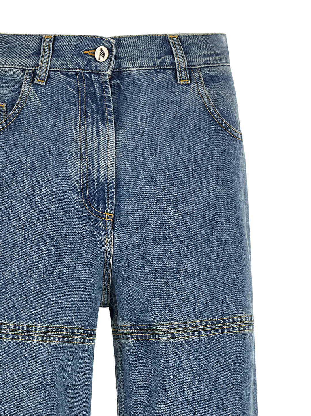 The Attico Cut-Out Jeans - Light Blue | 66eac5db504e95dd0a51b86054b984b7e400d067