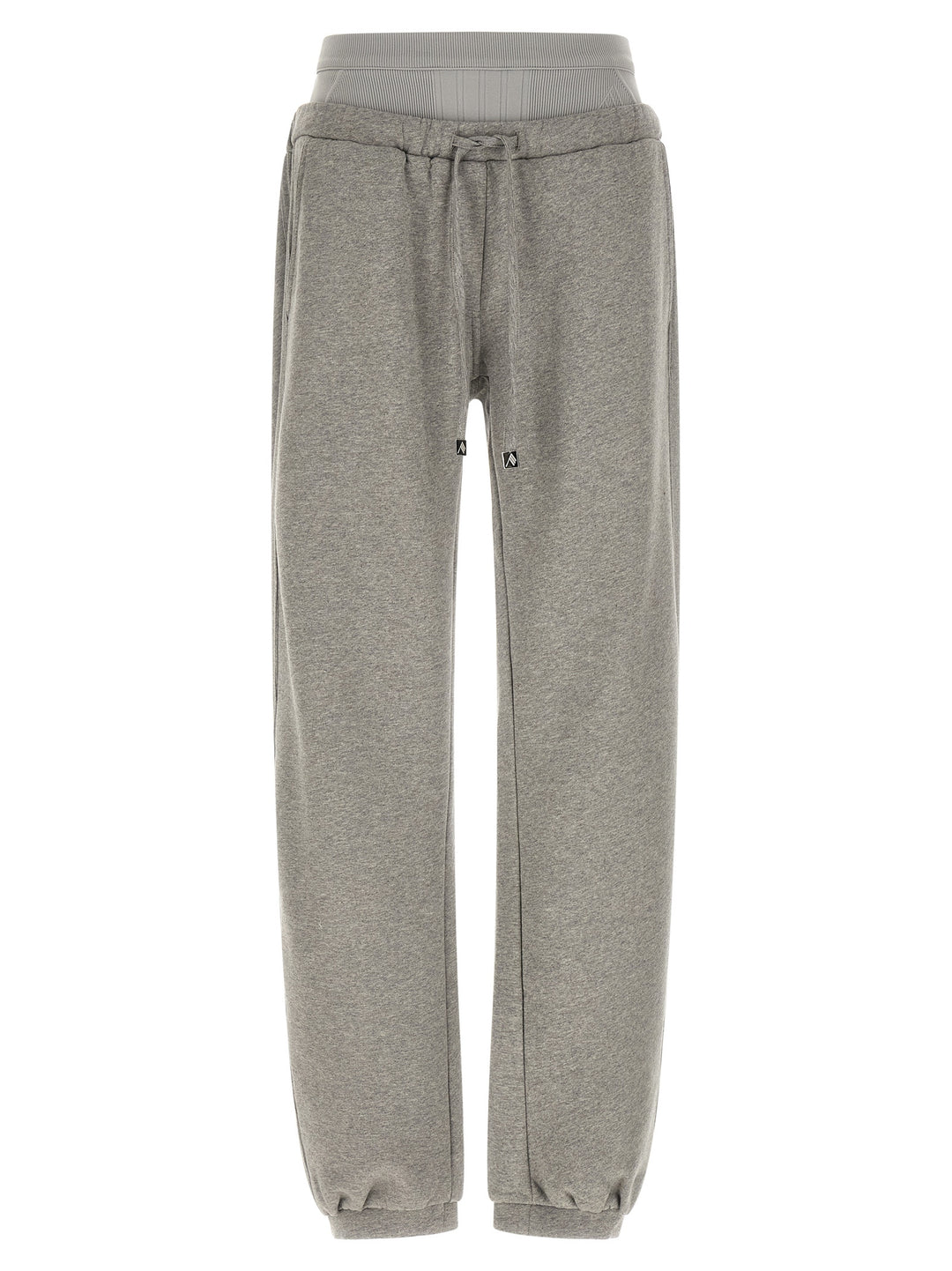 The Attico American Fleece Joggers Pants - Gray | 0ae3eb6f0b6eccc6d71eb559cb02a13cb045c3a2