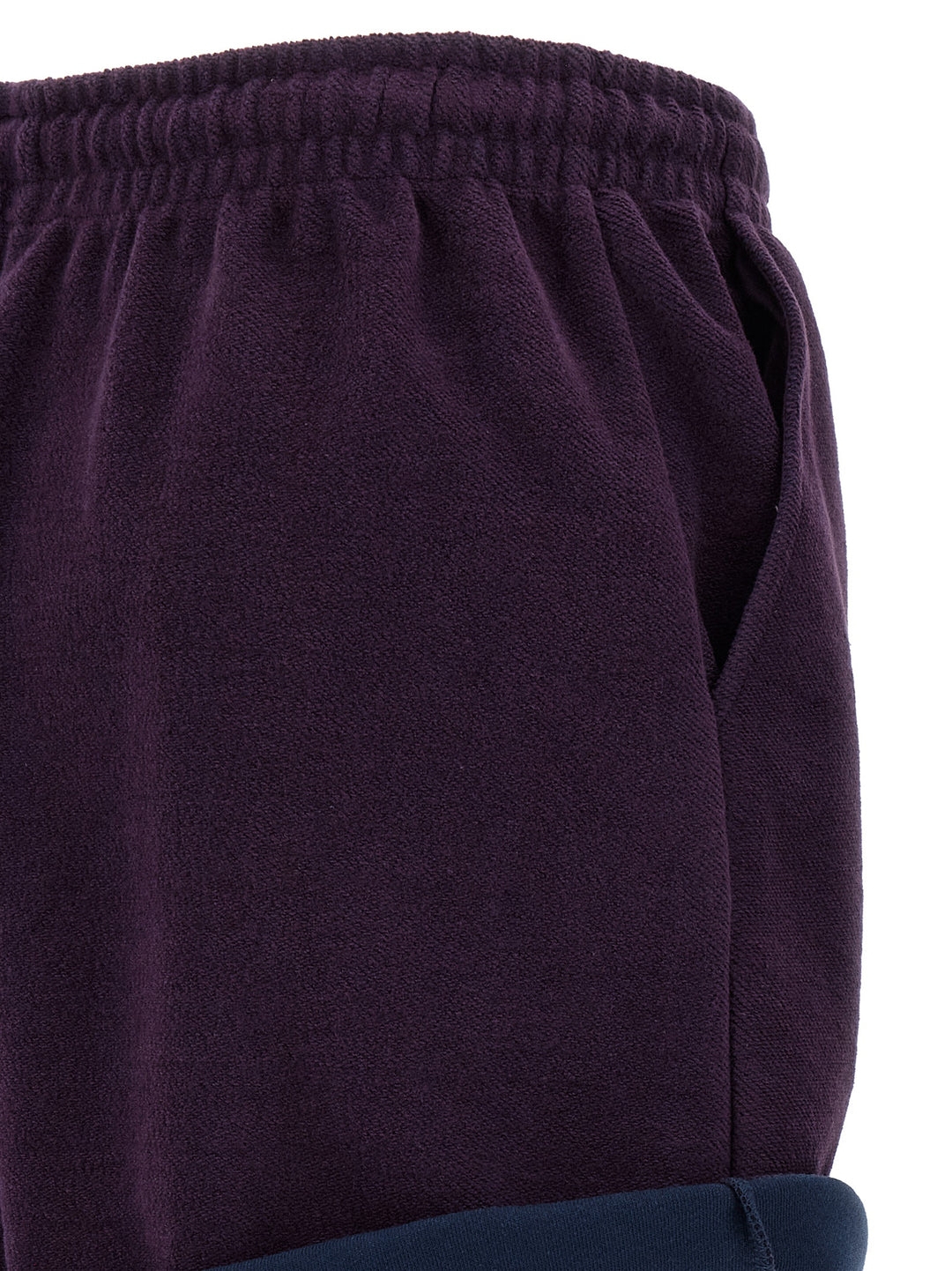 The Attico American Fleece Shorts Bermuda and Short - Purple | 947253e77772cfb154d9f0ce13a088a2e7380a56