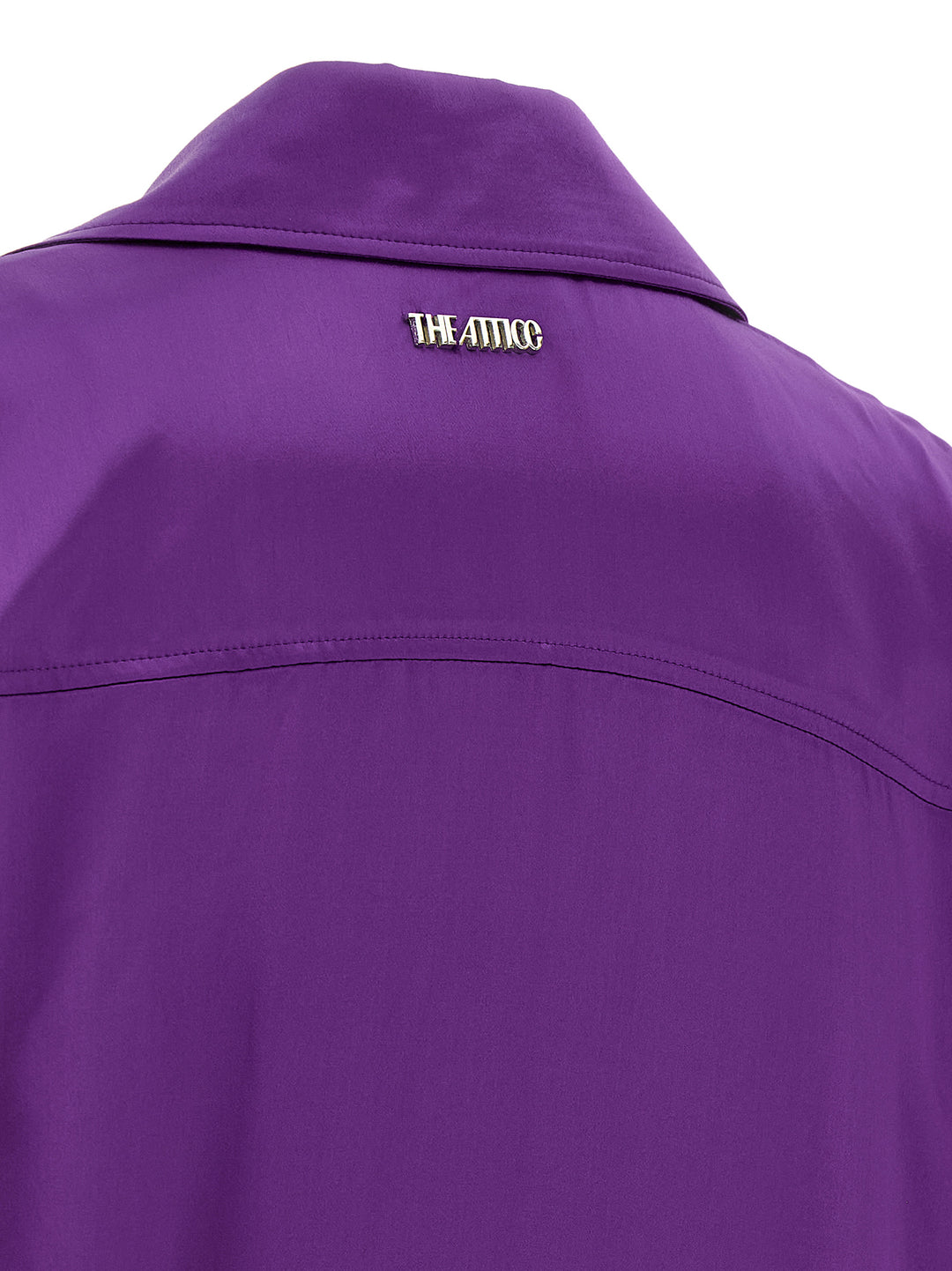 The Attico Chemisier Dress Dresses - Purple | 7ab2ee9441fb1f27826af1b8f755fbfb132e3782