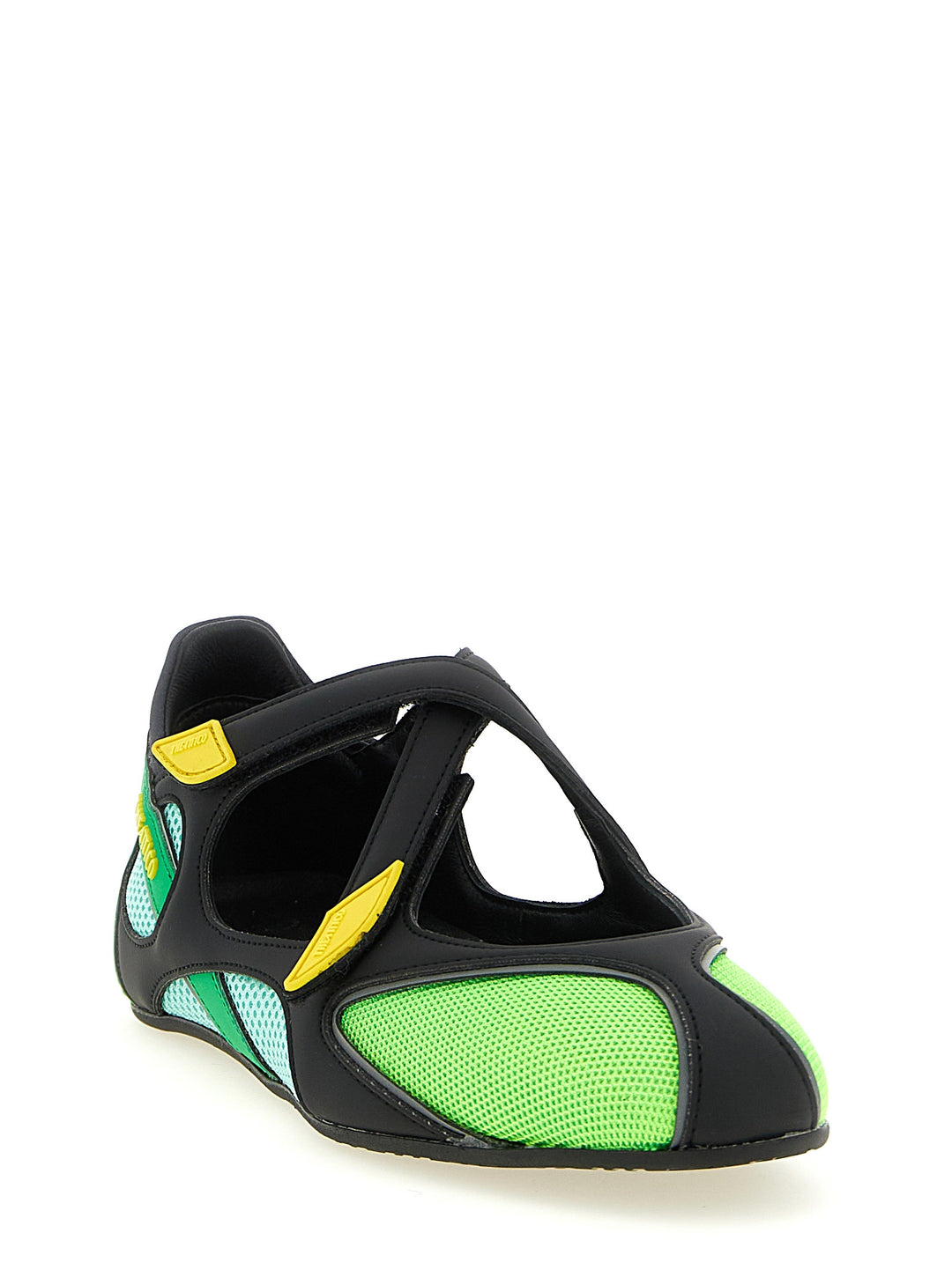 The Attico Floor 01 Flat shoes - Green | 90a77d40264c5e9fb738551f871d4af1d5e9b9a1