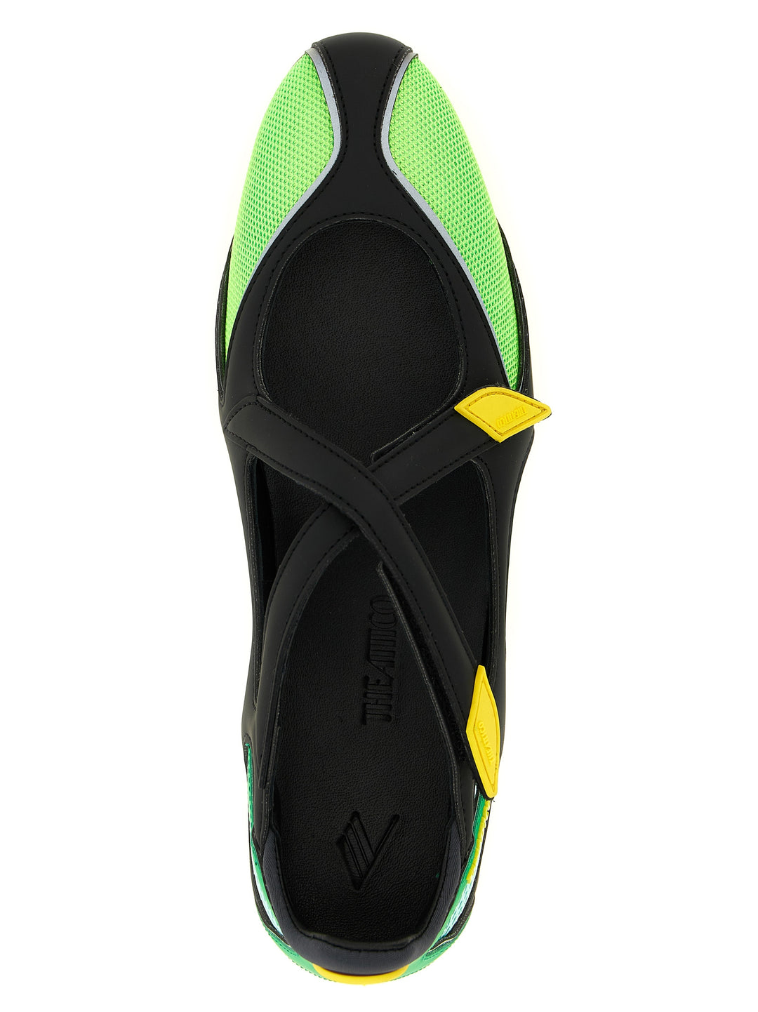 The Attico Floor 01 Flat shoes - Green | a288d116db899f2503af1ccdbaa50e8e71240dd4