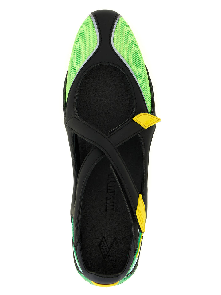 The Attico Floor 01 Flat shoes - Green | a288d116db899f2503af1ccdbaa50e8e71240dd4