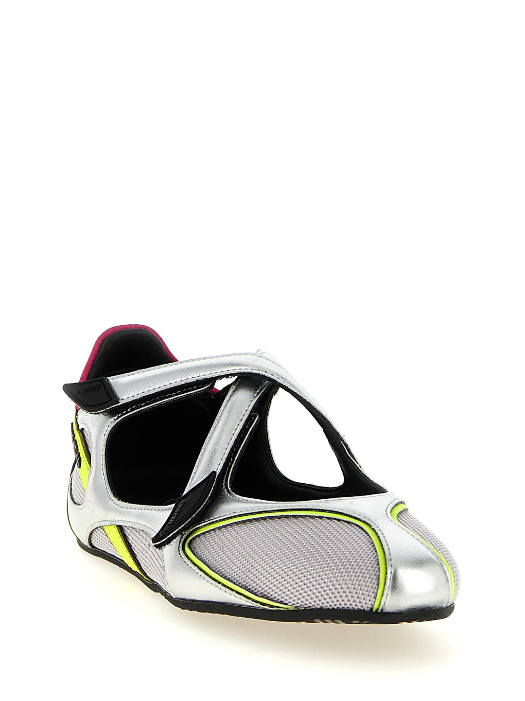 The Attico Floor 01 Flat shoes - Silver | 95829677507a8179868819287e8fc7bf1437b3ec