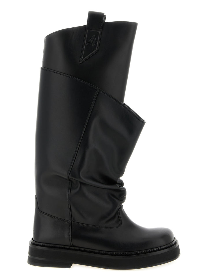 The Attico New Robin Passeggiata Boots and Ankle Boots - Black | ffb18d8b209a21a0736b895f3ffedaac6ba1e0ba