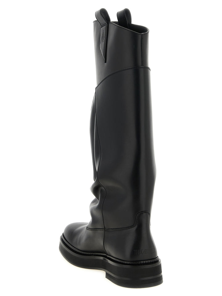 The Attico New Robin Passeggiata Boots and Ankle Boots - Black | e78b9c6b461327f05e54754634971e2b62ca59b0