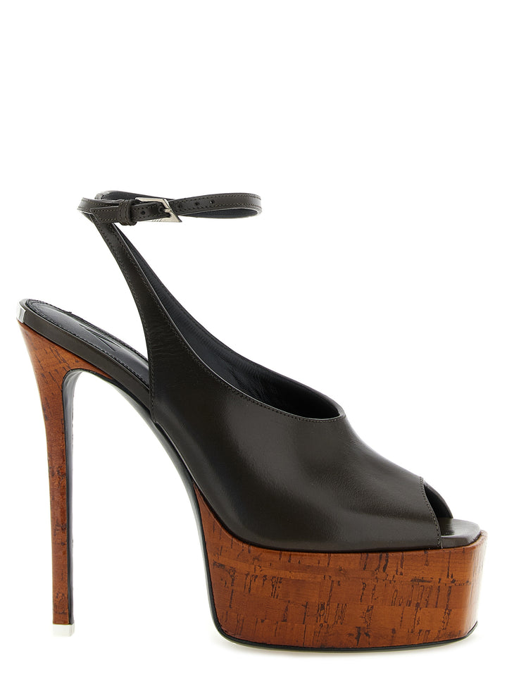 The Attico Ornella Sandals - Green | f6cb69e9c2e2ba9566b7332165c4b9a880da8b04