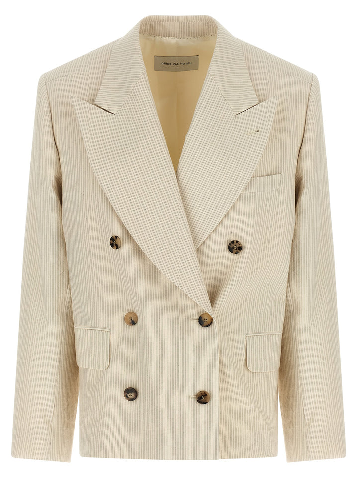 Dries Van Noten  Bosea Bis BlazerS - Beige | dacae11a343fa54624ceb07f3a58ce188d945462