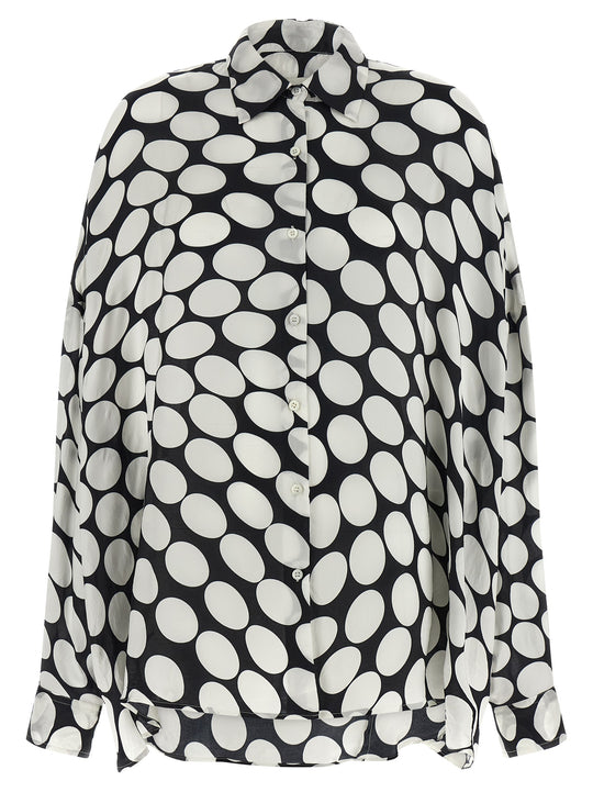 Casia Shirt And Blouse White/Black