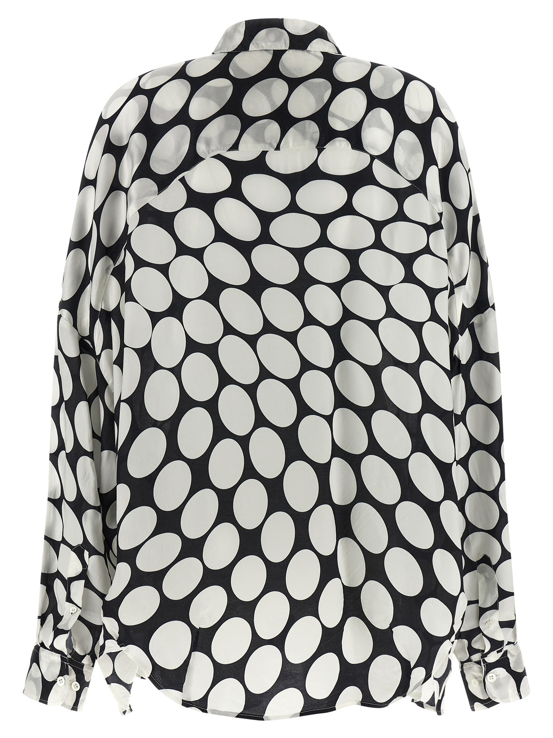 Dries Van Noten  Casia Shirt and Blouse - White/Black | e0cd215ad16bb27e512c5aa81abf4e714376749e
