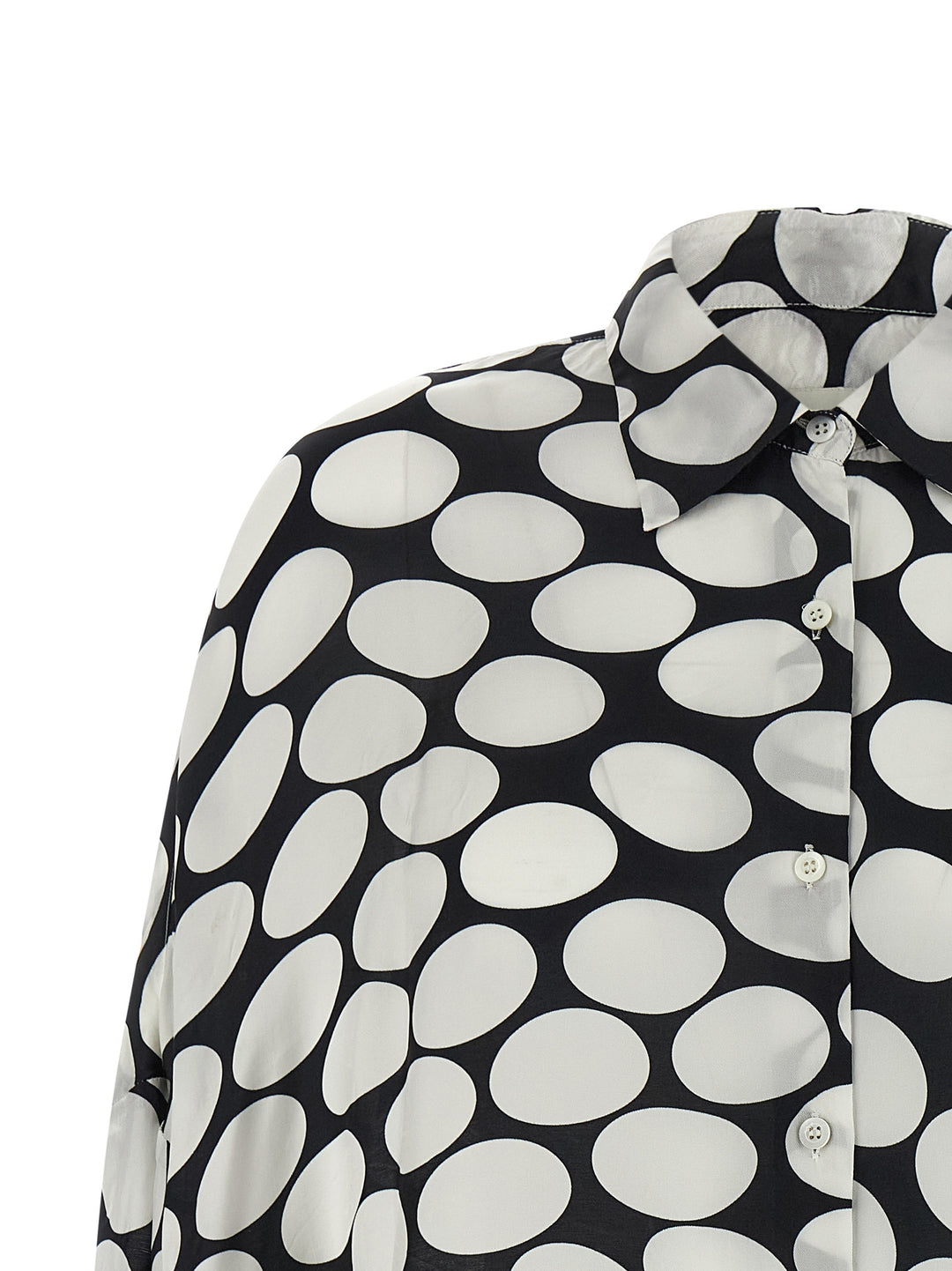 Dries Van Noten  Casia Shirt and Blouse - White/Black | 7287aa0b3f01168c0b72ac431976198e83aa9afe