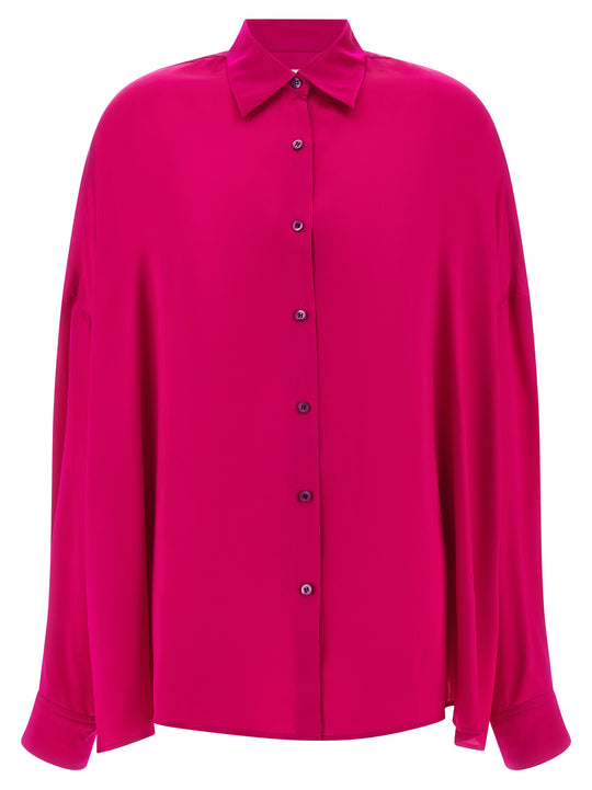 Casia Shirt And Blouse Fuchsia