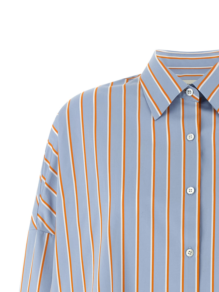 Dries Van Noten  Casia Shirt and Blouse - Light Blue | d412ea00d459b715a670b1a868a91e7603eb2f59