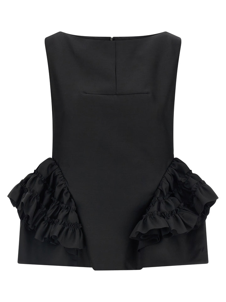 Dries Van Noten  Casey Tops - Black | 805834499bbac4b1dad0dd5f06ede15d925803e1