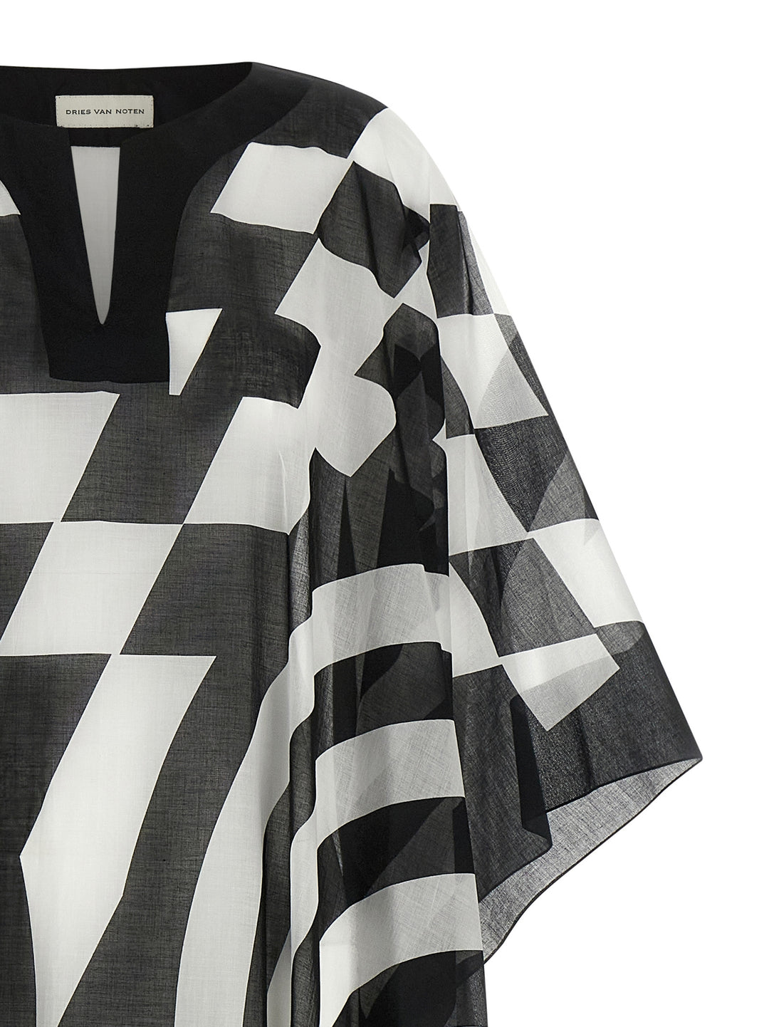 Dries Van Noten  Caftan With Print Dresses - Multicolor | 7ba21592f0fcacf8574bdcffcffd879e02502ada