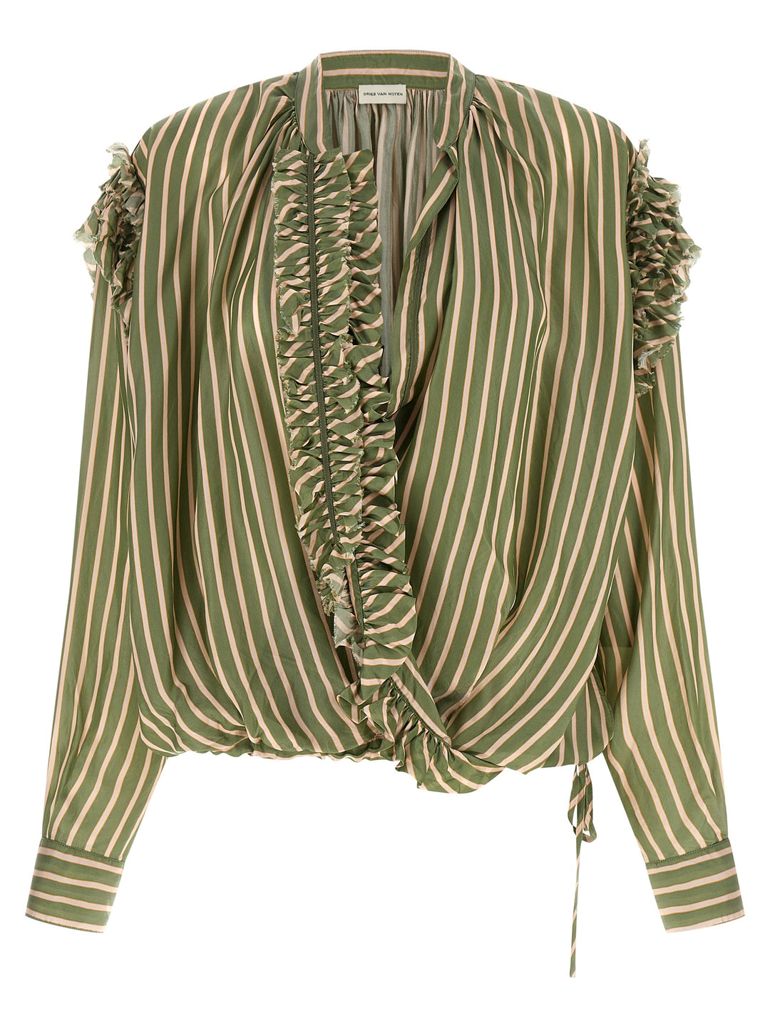 Dries Van Noten  Cenever Bis Shirt and Blouse - Green | a67af715ffbbc8fe0d55e401d56fd49f6cafa3fb