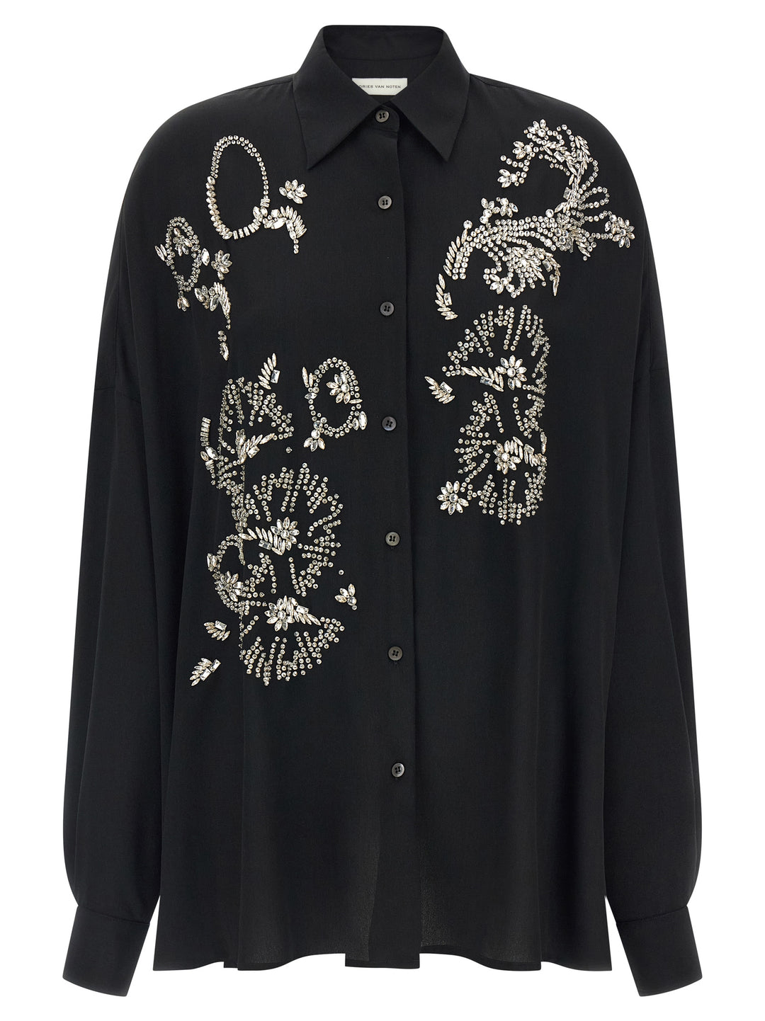 Dries Van Noten  Casia Shirt and Blouse - Black | 4d014c6f5e248c52d9b1f8392b8083d14c92e5c0