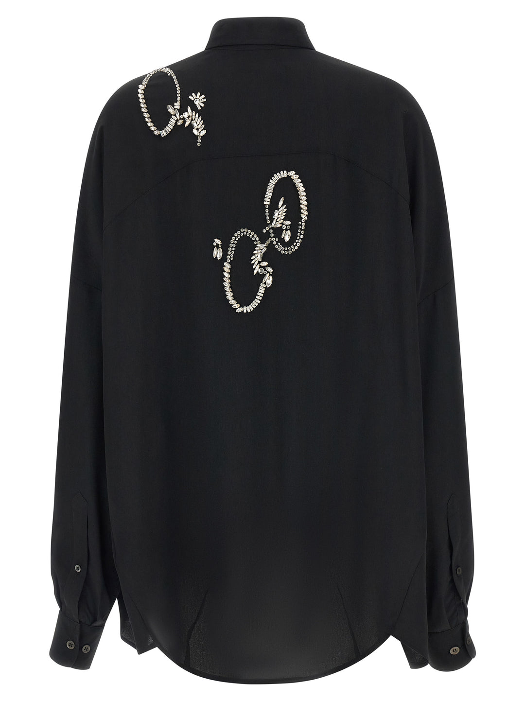 Dries Van Noten  Casia Shirt and Blouse - Black | 45f3f6bcacef95e05808413c415bee65baa25df6