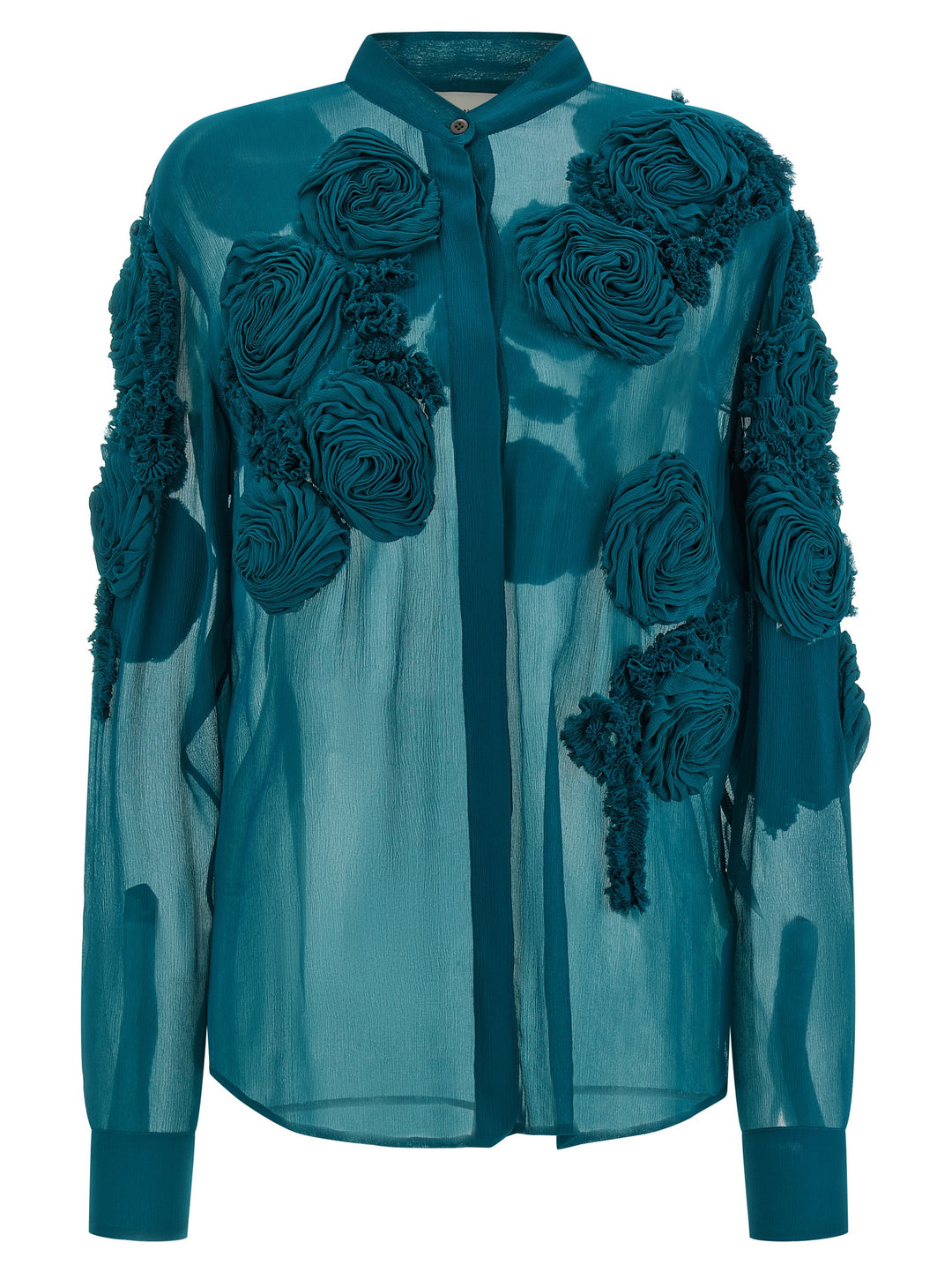 Dries Van Noten  Chowsa Shirt and Blouse - Green | dead0c2fa8c2e664eae5e36bce51eb9416a3de6a
