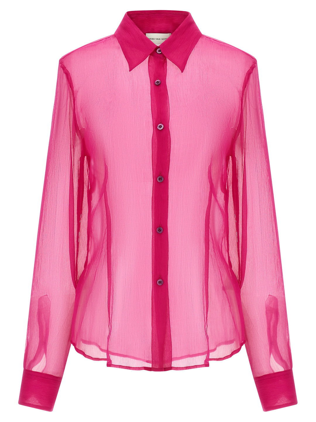 Dries Van Noten  Cloudy Shirt and Blouse - Fuchsia | 679a488d360d31c6125bfdd930173d44e6c6ce2a