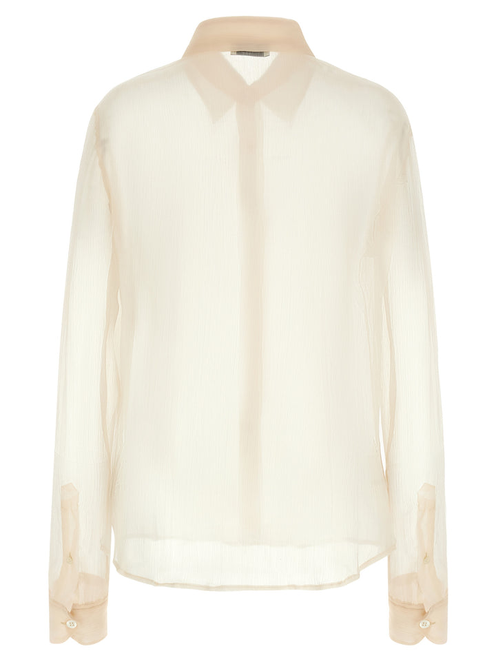 Dries Van Noten  Cloudy Shirt and Blouse - Beige | db3b404551d8269a543d37fbae25777c41937276