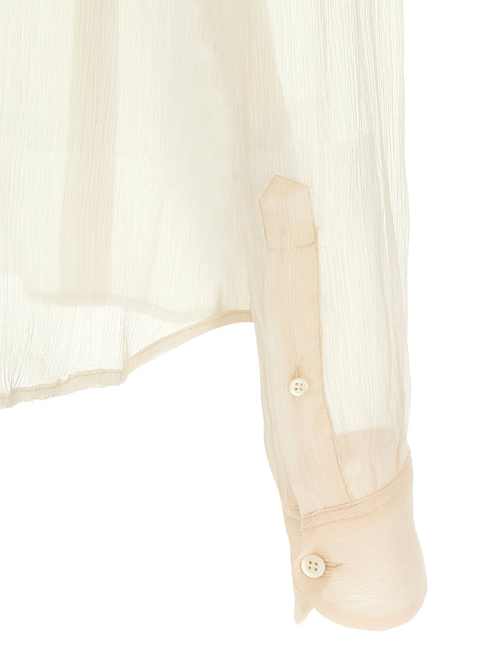 Dries Van Noten  Cloudy Shirt and Blouse - Beige | 13401042d0d59fe2a26f2c2ef8c5b4656fac9591