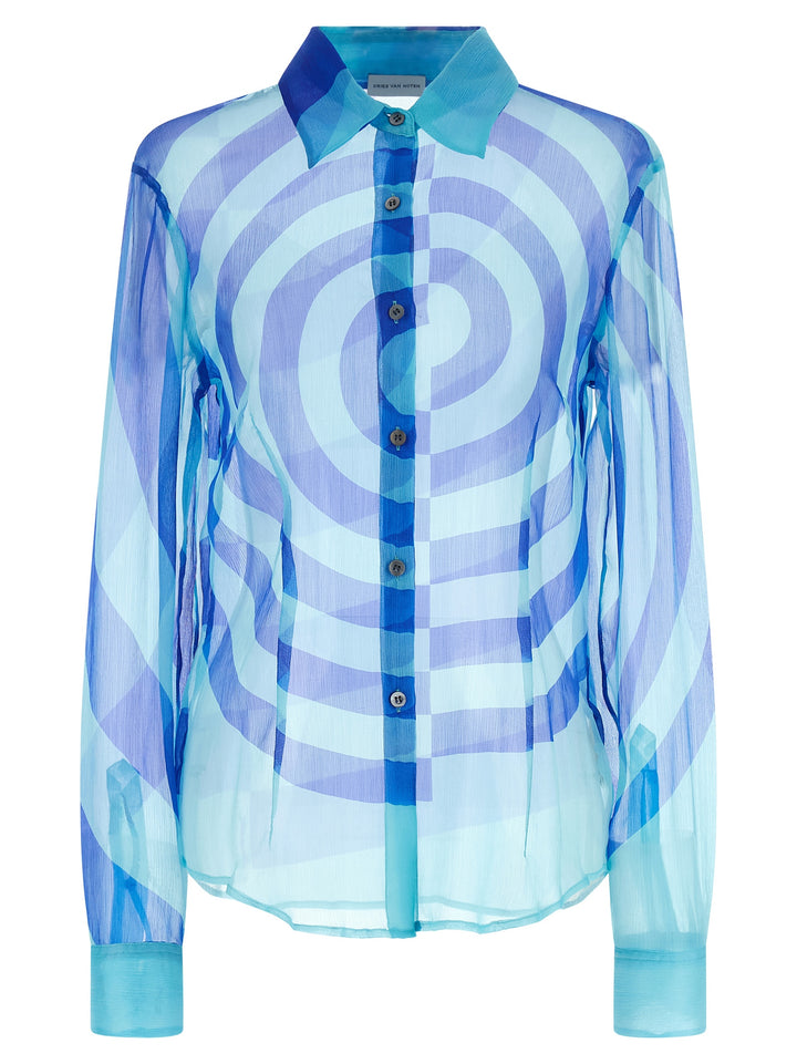 Dries Van Noten  Cloudy Shirt and Blouse - Multicolor | 72ab95c0729a8c8038cfbaac01efd2cb28b6e9b5