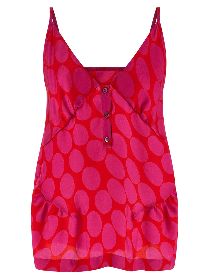 Dries Van Noten  Caliya Tops - Fuchsia | 43ad051168cfbd5ea63637cfc301ccfa24409407