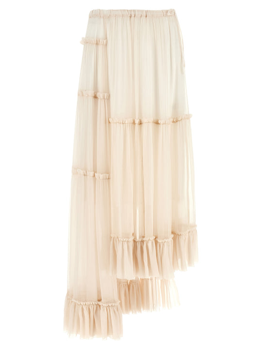 Sunia Bis Skirts Beige