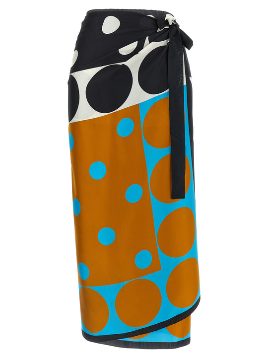 Scarfy Skirts Multicolor