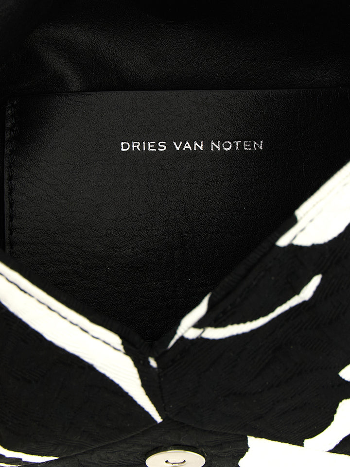 Dries Van Noten  Envelope Clutch - Black | 60f2b6eca559bb12d7ff5b2a9c23f528c4b44a88