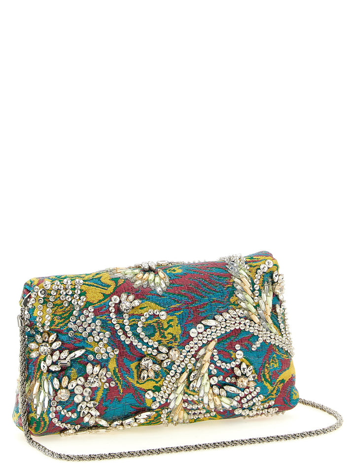 Dries Van Noten  Embellished Envelope Clutch - Multicolor | 1da14faddede3cd3d15301c3e89b2b5fc55f5d3a
