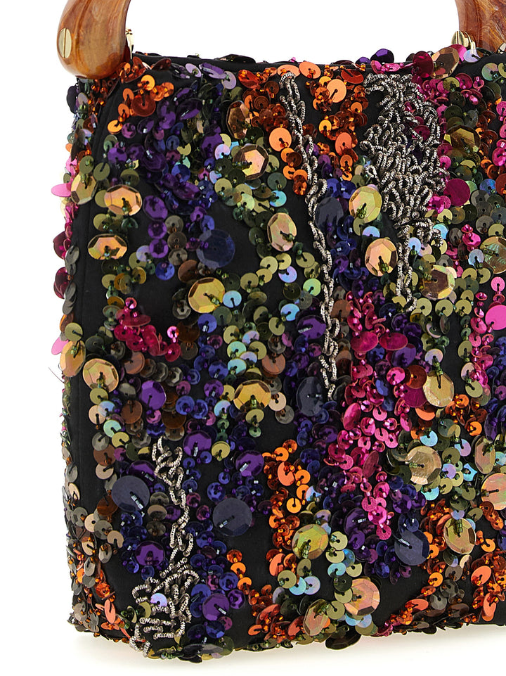 Dries Van Noten  Crisp Hand Bags - Multicolor | ccf91105ce8cf78f289de272f9b69de66572db97