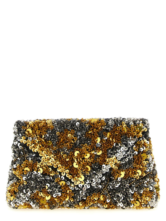 Embellished Envelope Clutch Multicolor