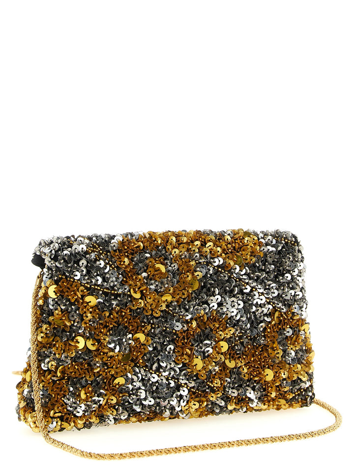 Dries Van Noten  Embellished Envelope Clutch - Multicolor | 5317a24f9f0e48f9c6d979487582c91e4a7d6c28